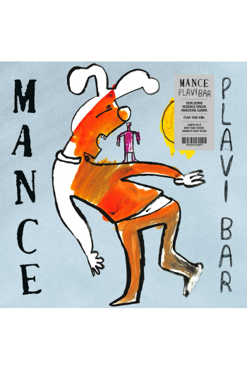MANCE – PLAVI BAR blue vinyl LP