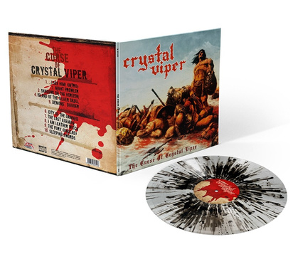 CRYSTAL VIPER – CURSE OF CRYSTAL VIPER splatter clera LP