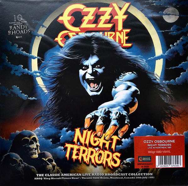OSBOURNE OZZY – NIGHT TERRORS red vinyl LP