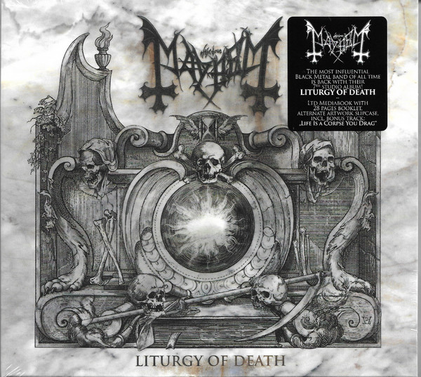 MAYHEM – LITURGY OF DEATH ltd mediabook CD