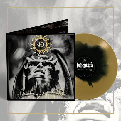 BEHEMOTH – SHIT OV GOD  gold black vinyl LP