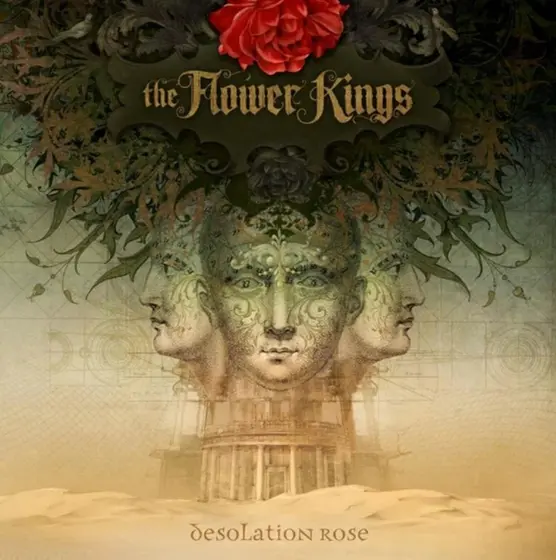 FLOWER KINGS – DESOLATION ROSE dracula red vinyl LP2