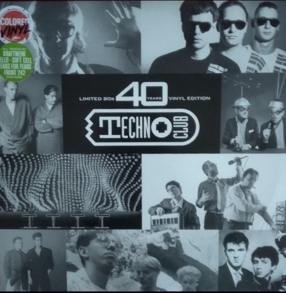 V./A. – 40 YEARS TECHNO CLUB colored vinyl LP2