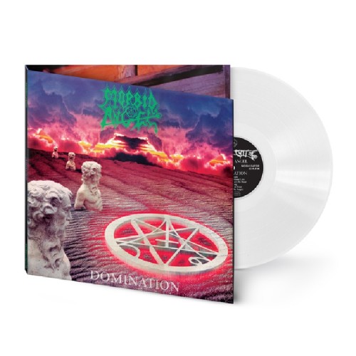 MORBID ANGEL – DOMINATION ltd white vinyl LP