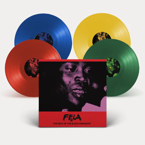 KUTI FELA – BEST OF BLACK PRESIDENT colored vinyl LP4