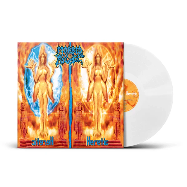 MORBID ANGEL – HERETIC ltd white vinyl LP