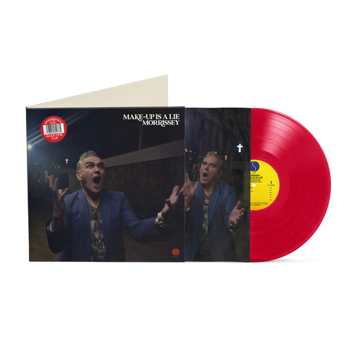 MORRISSEY – MAKE-UP IS A LIE ruby red vinyl LP