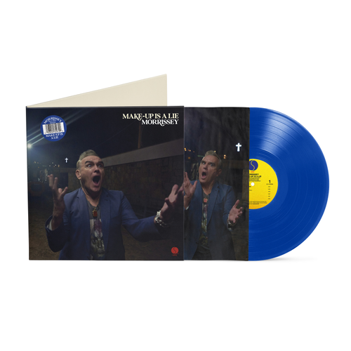 MORRISSEY – MAKE-UP IS A LIE blue vinyl LP
