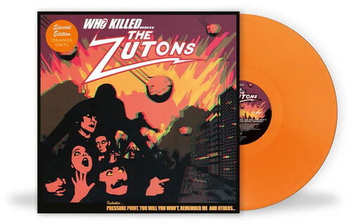 ZUTONS – WHO KILLED THE ZUTONS orange vinyl LP