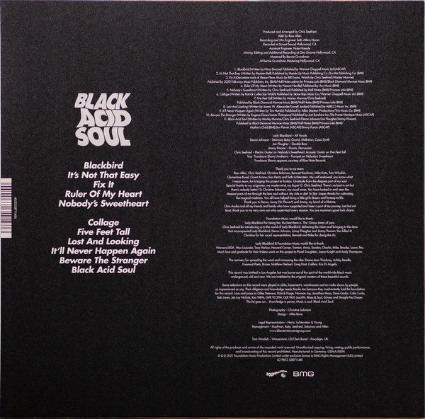 LADY BLACKBYRD – BLACK ACID SOUL LP