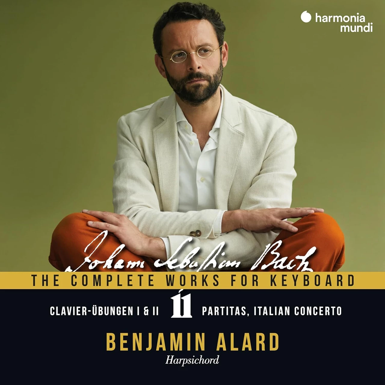 BACH/BENJAMIN ALARD - COMPLETE WORKS FOR KEYBOARD VOL. 11 CD3