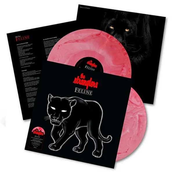 STRANGLERS – FELINE red & transparent marble vinyl LP2