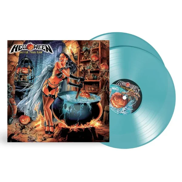 HELLOWEEN – BETTER THAN ROW turquoise vinyl LP2