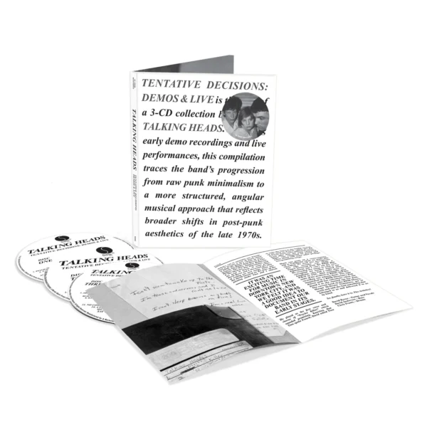 TALKING HEADS – TENTATIVE DECISIONS: DEMOS & ALIVE CD3