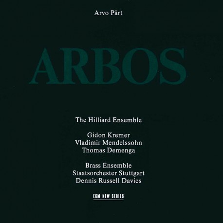 PART ARVO – ARBOS CD