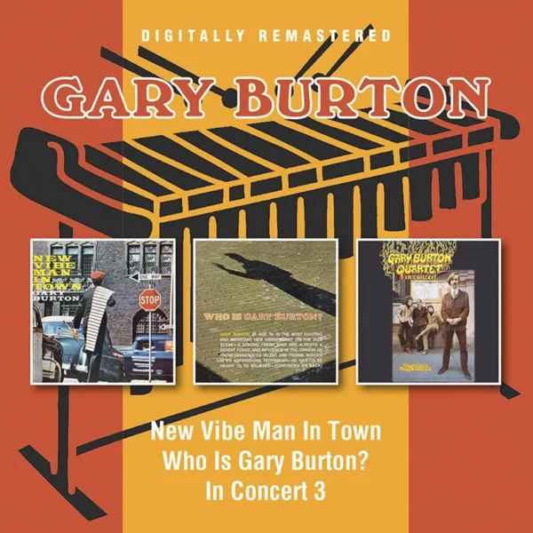 BURTON GARY – NEW VIBE MAN IN TOWN/WHO IS GARY BURTON/IN CONCERT CD2