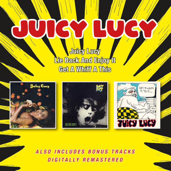 JUICY LUCY – JUICY LUCY/LIE BACK AND ENJOY IT/GET A WHIFF A THIS   CD2