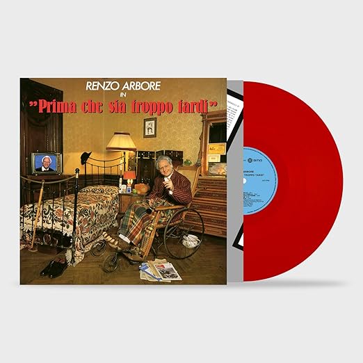 ARBORE RENZO – PRIMA CHE SIA TROPPO TARDI red vinyl LP
