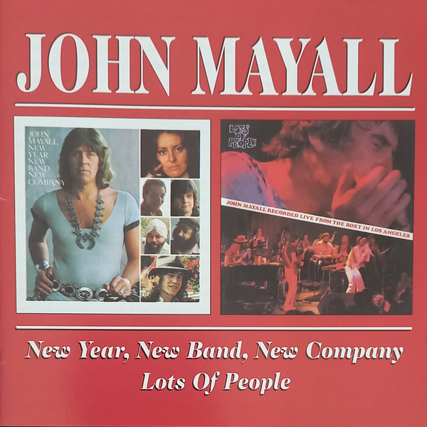 MAYALL JOHN – NEW YEAR,NEW BAND,NEW COMPANY/LOTS OF PE