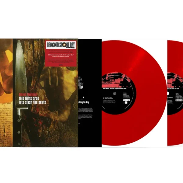 HOLMES DAVID – THIS FILMS CRAP LETS SLASH THE SEATS red vinyl RSD 2026 LP2