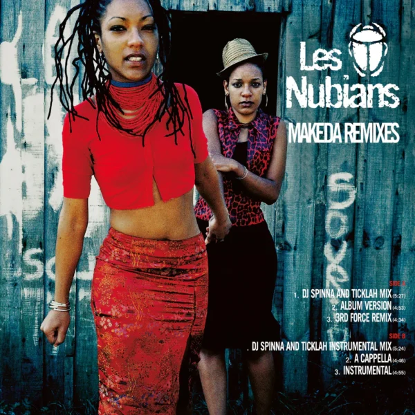 LES NUBIANS – MAKEDA (REMIXES) white vinyl 12″ SP