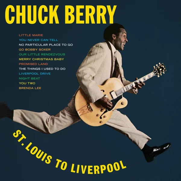 BERRY CHUCK – ST. LOUIS TO LIVERPOOL chess records LP
