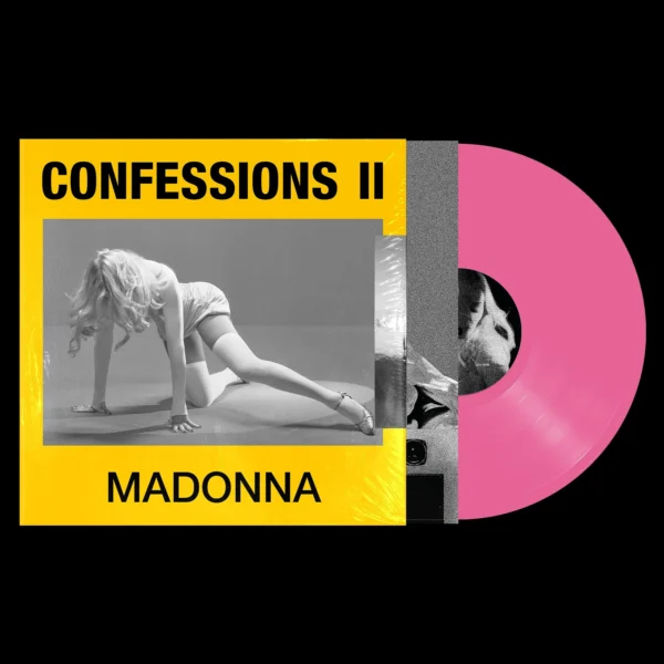 Madonna – Confessions II – (UK Exclusive 12-Track LP Pink Vinyl Album)