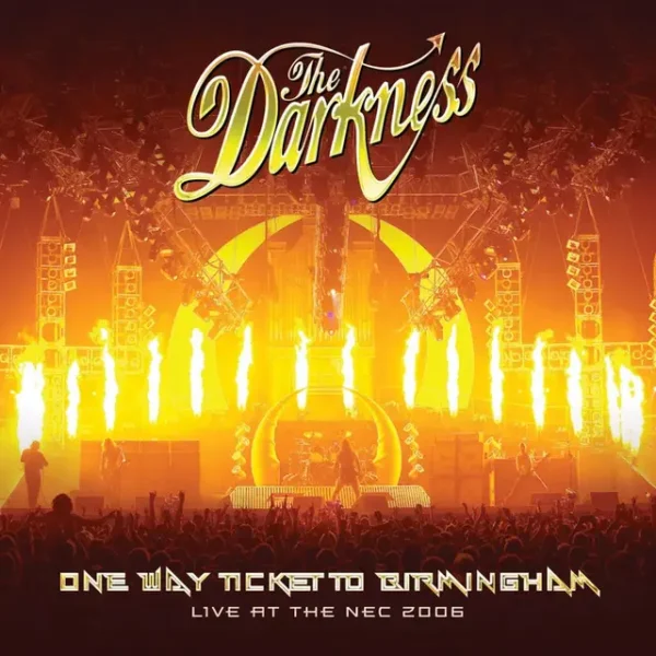 DARKNESS – ONE WAY TICKET TO BIRMINGHAM: LIVE AT THE NEC 2006 colour vinyl LP2