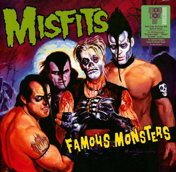 MISFITS – FAMOUS MONSTERS green and purple vinyl RSD 2026 LP