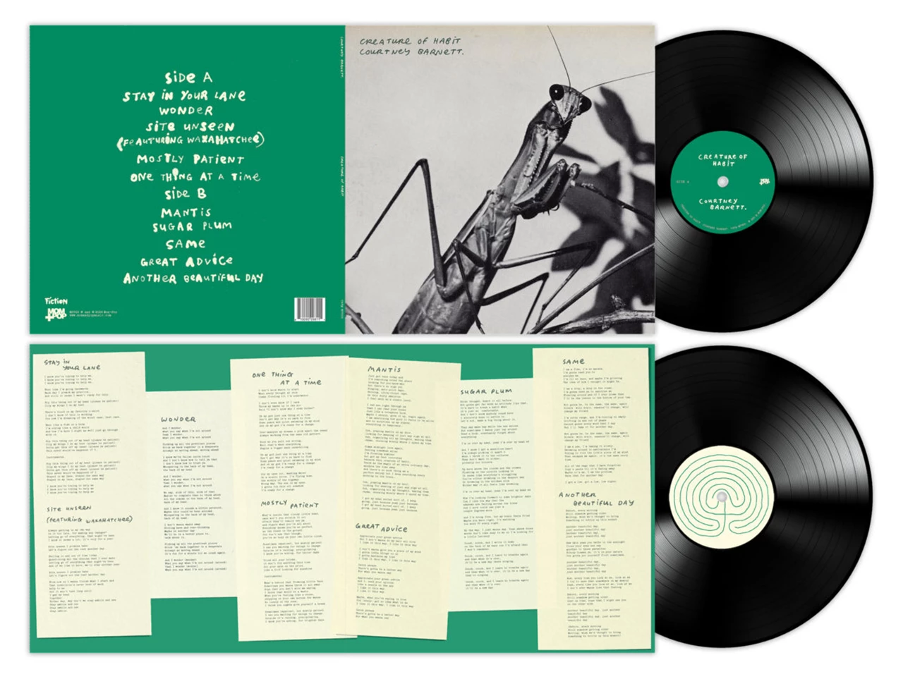 BARNET COURTNEY - CREATURE OF HABIT LP