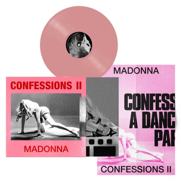 Madonna – Confessions II (Limited iMusic Exclusive 12 Tracks Baby Pink Vinyl edition )