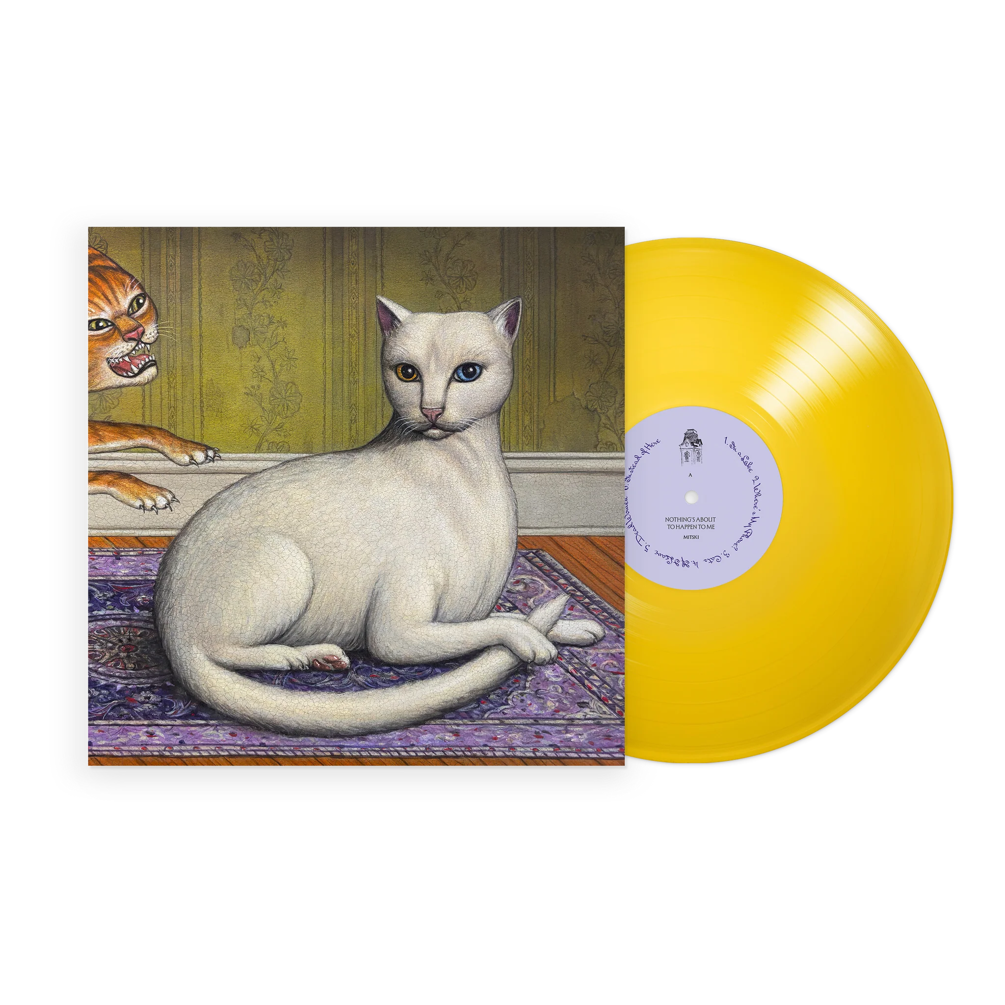 MITSKI - NOTHING'S ABOUT TO HAPPEN TO ME ltd yellow vinyl LP