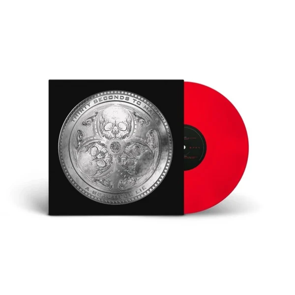 THIRTY SECONDS TO MARS – BEAUTIFUL LIE 20th anniversary red vinyl LP