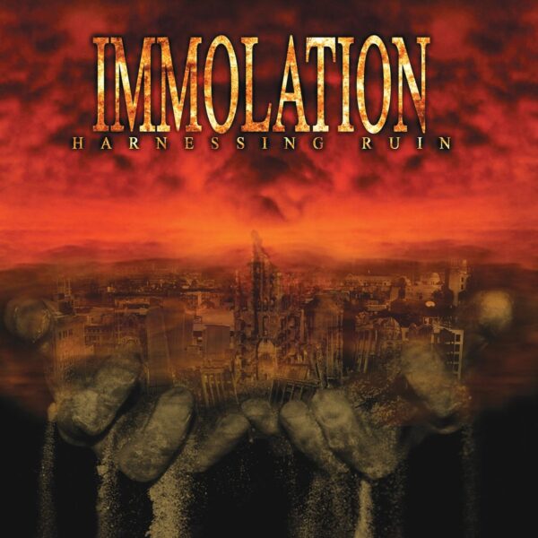 IMMOLATION – HARNESING RUIN marble vinyl LP