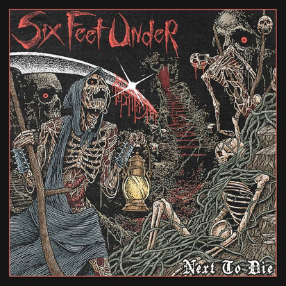SIX FEET UNDER – NEXT TO DIE brown marbled vinyl LP