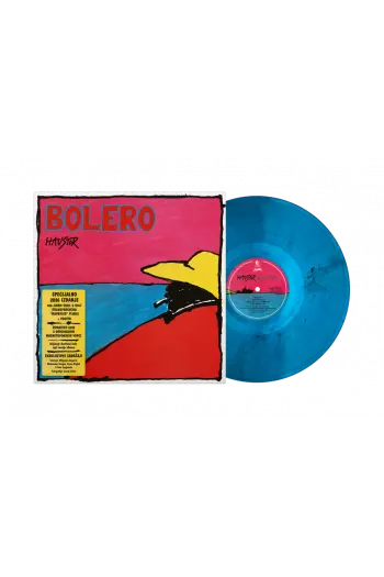 HAUSTOR – BOLERO marbeled blue vinyl LP