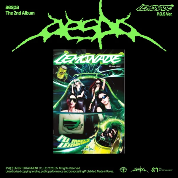 AESPA – LEMONADE 2ND ALBUM (P.O.S.) VERSION CD