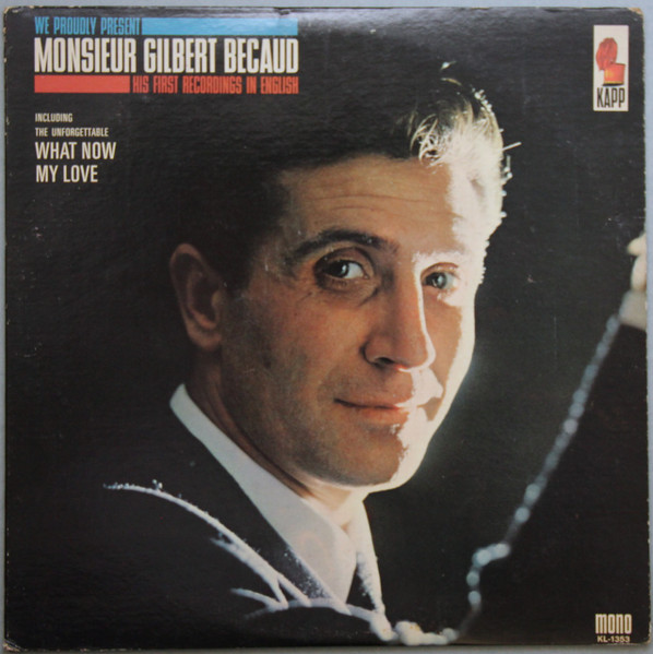 BECAUD GILBERT – WE PROUDLY PRESENT MONSIEUR GILBERT BECAUD – HIS FIRST RECORDINGS IN ENGLISH LP