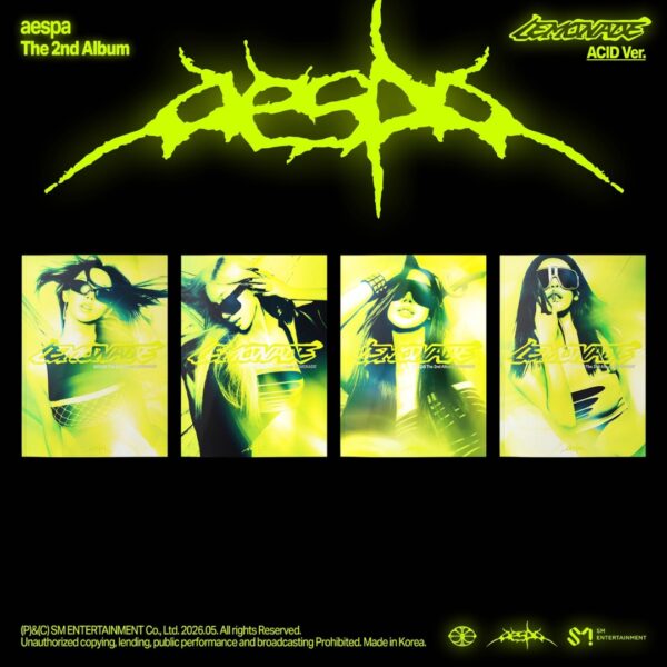 AESPA – LEMONADE 2ND ALBUM (ACID VERSION) + BOOK CD