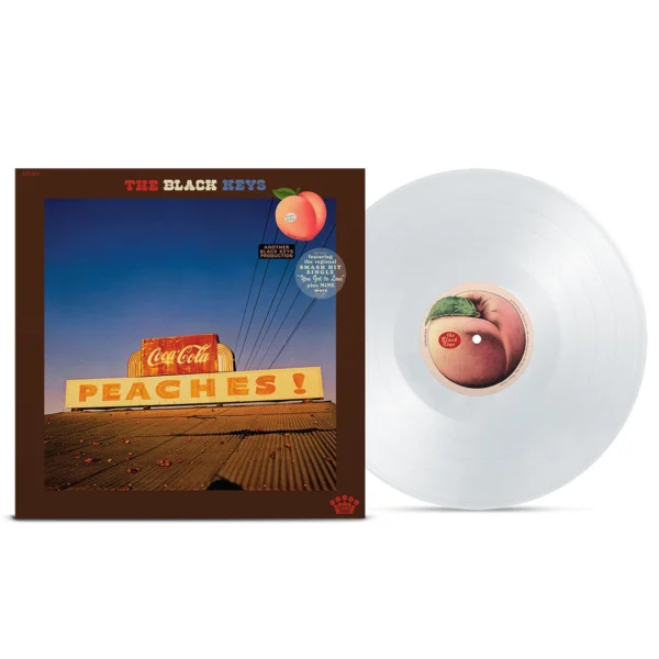 BLACK KEYS – PEACHES! white vinyl LP