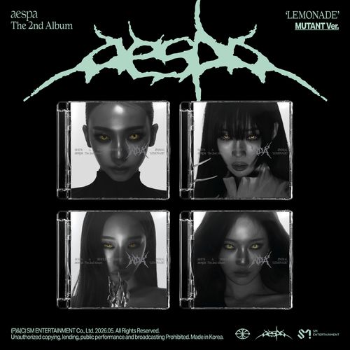 AESPA – LEMONADE 2ND ALBUM (MUTANT VERSION) CD