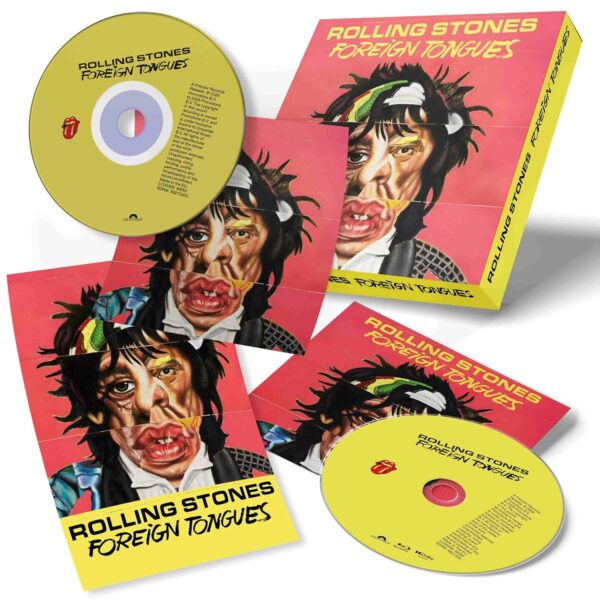 THE ROLLING STONES – Foreign Tongues CD+BLU-RAY BOX SET