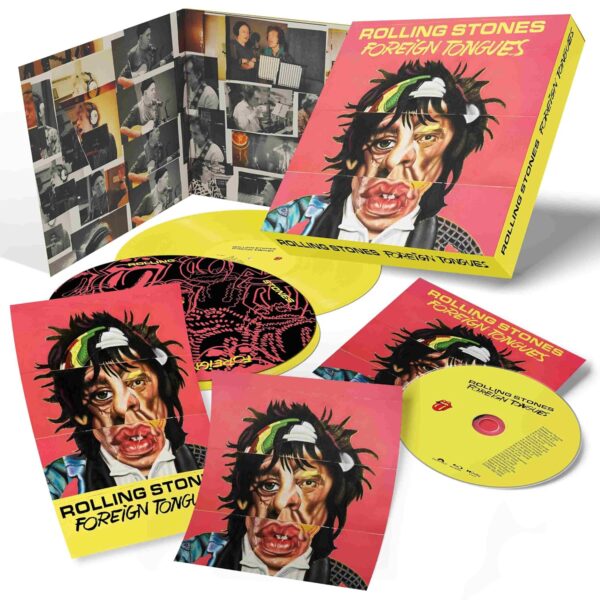 The Rolling Stones Foreign Tongues – Limited Edition Yellow 2LP + Blu-Ray