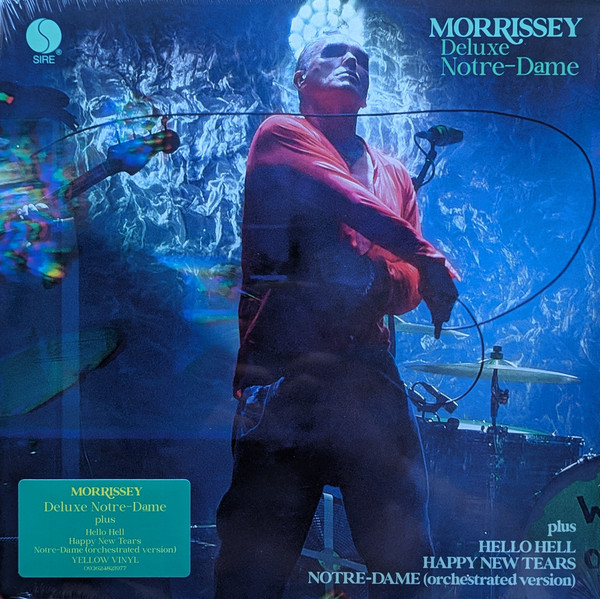 MORRISSEY – DELUXE NOTRE DAME yellow vinyl 12″ SP