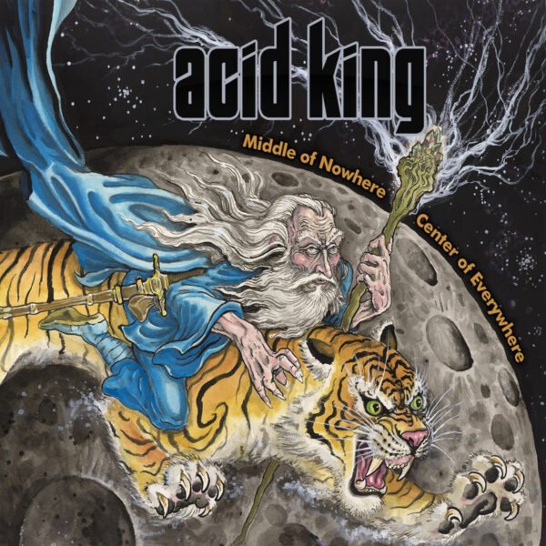 ACID KING – MIDDLE OF NOWHERE, CENTER OF EVERYWHERE transparent blue vinyl LP2