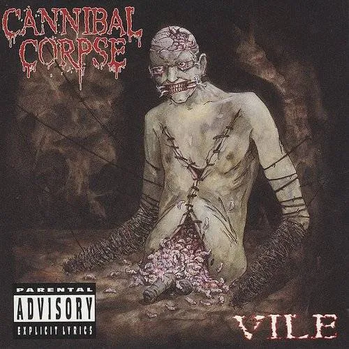 CANNIBAL CORPSE – VILE white red black splatter vinyl LP