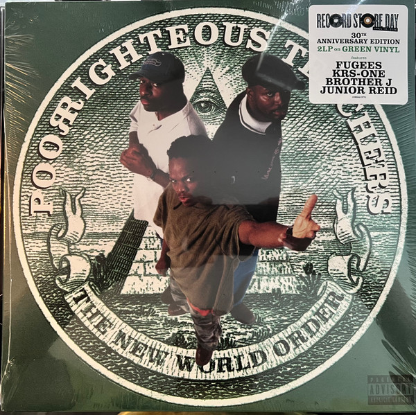 POOR RIGHTEOUS TEACHERS feat. FUGGEES – NEW WORLD ORDER RSD 2026 green vinyl LP2