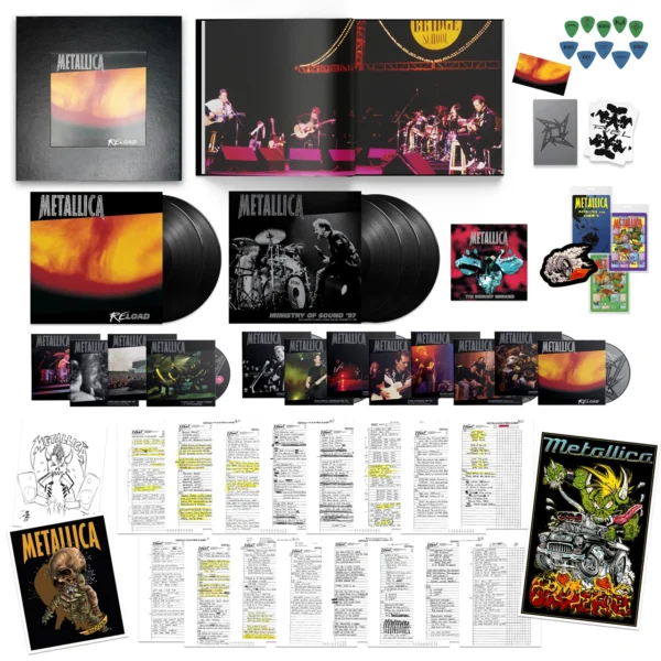METALLICA – RELOAD BOX LP