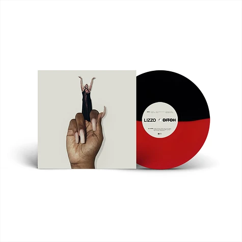LIZZO – BITCH black & red split color vinyl LP
