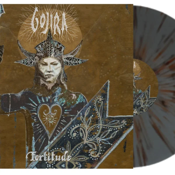 GOJIRA – FORTITUDE ltd brown & gray splatter vinyl LP